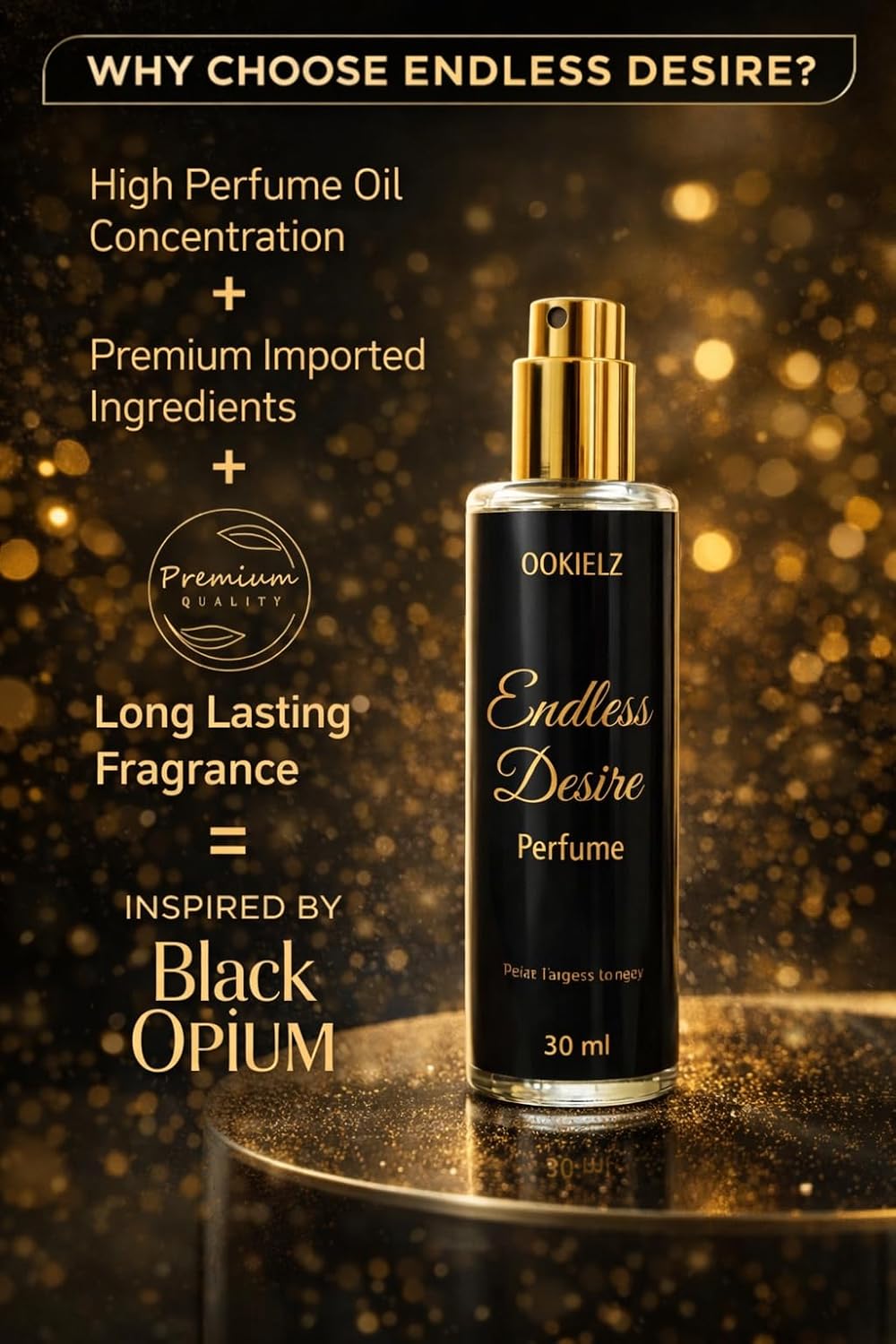 OOKIELZ Signature Perfume Combo | Endless Desire & Passionate Romance | Premium Long Lasting Fragrance